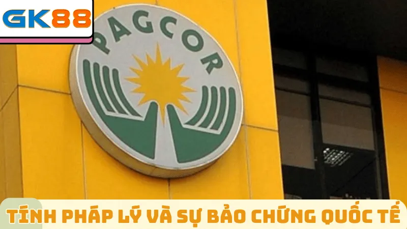 Tính pháp lý và sự bảo chứng quốc tế GK88